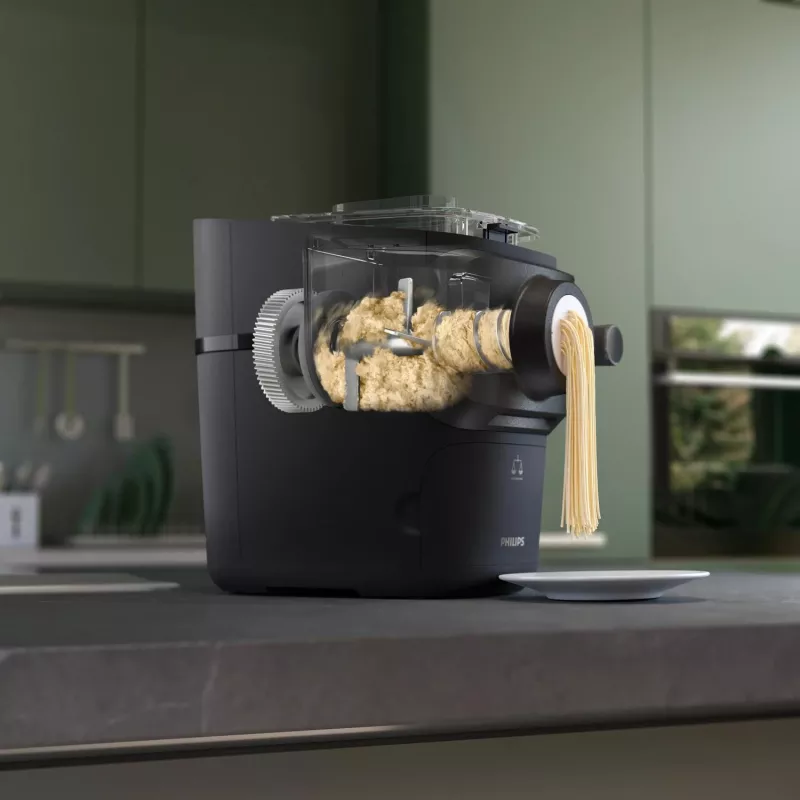 Nūdeļu gatavotājs Philips 7000 series HR2665/96 — 200 W, 220–240 V, kompakts metāla/plastmasas, 229×327×322 mm