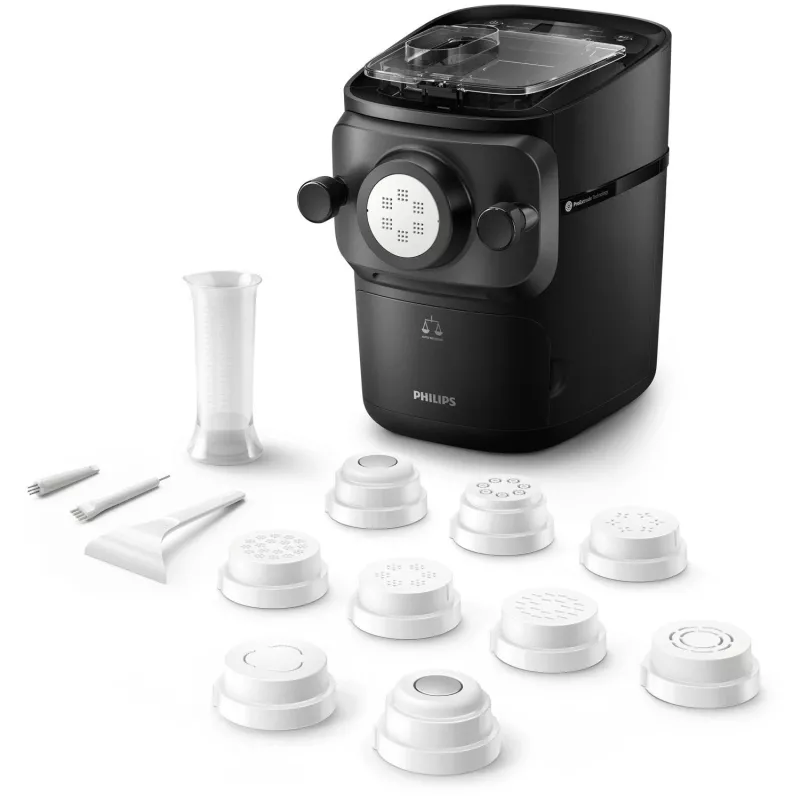 Nūdeļu gatavotājs Philips 7000 series HR2665/96 — 200 W, 220–240 V, kompakts metāla/plastmasas, 229×327×322 mm