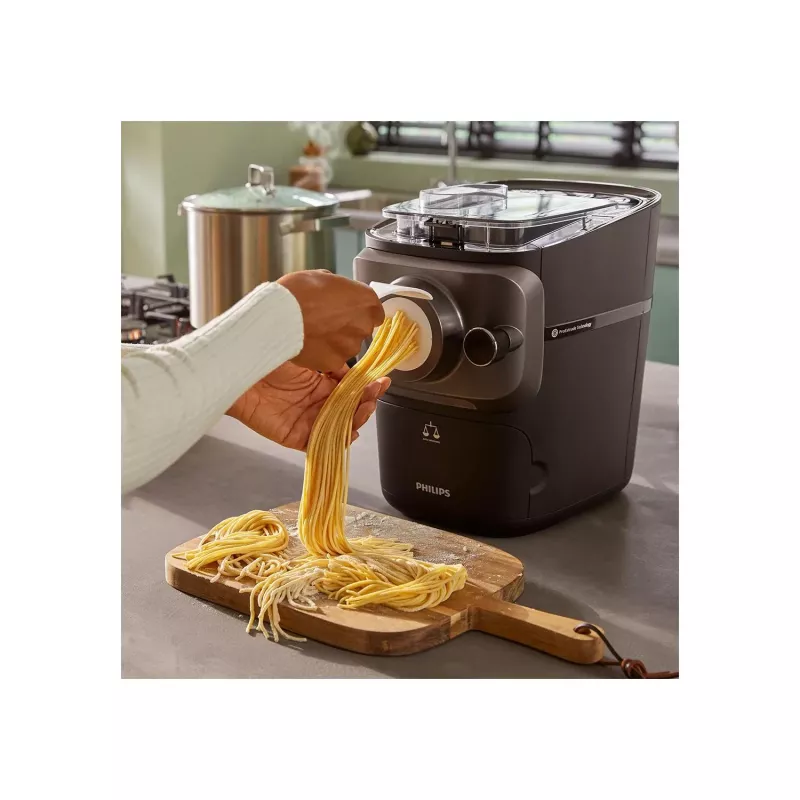 Nūdeļu gatavotājs Philips 7000 series HR2665/96 — 200 W, 220–240 V, kompakts metāla/plastmasas, 229×327×322 mm