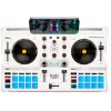 DJ kontrolieris Hercules DJControl Mix Ultra - balts, mobilais Bluetooth kontrolieris