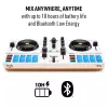 DJ kontrolieris Hercules DJControl Mix Ultra - balts, mobilais Bluetooth kontrolieris