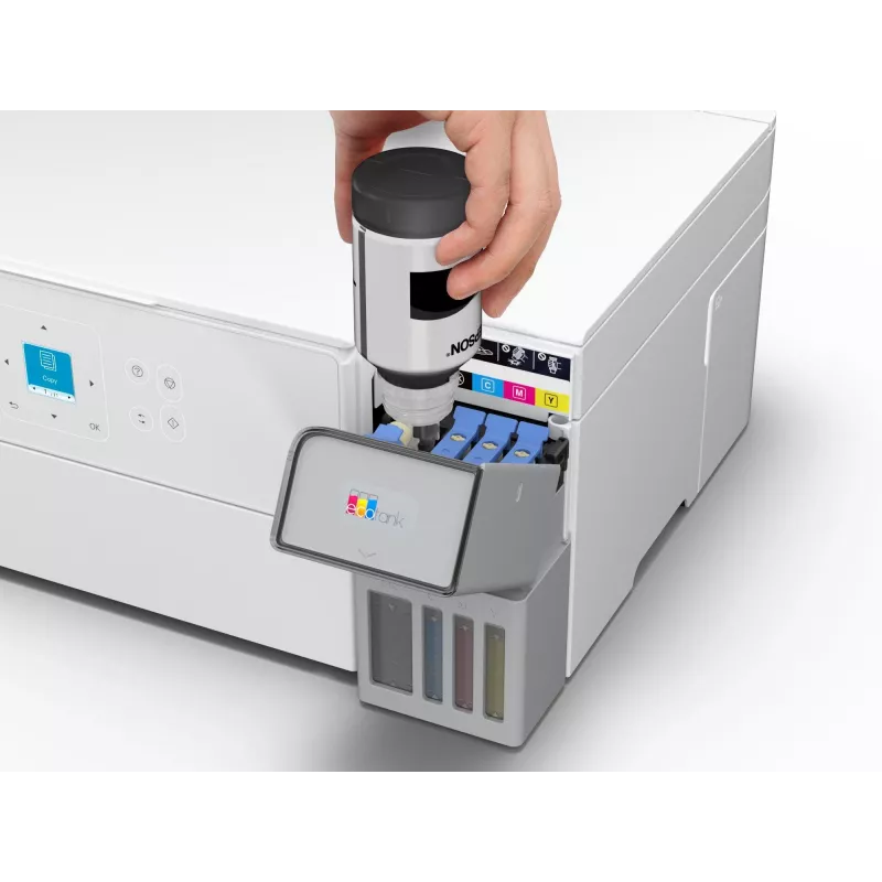 Daudzfunkciju tintes printeris Epson EcoTank L4366 — A4, 4800 x 1200 DPI, 33 ppm, Wi‑Fi, Ethernet, duplekss