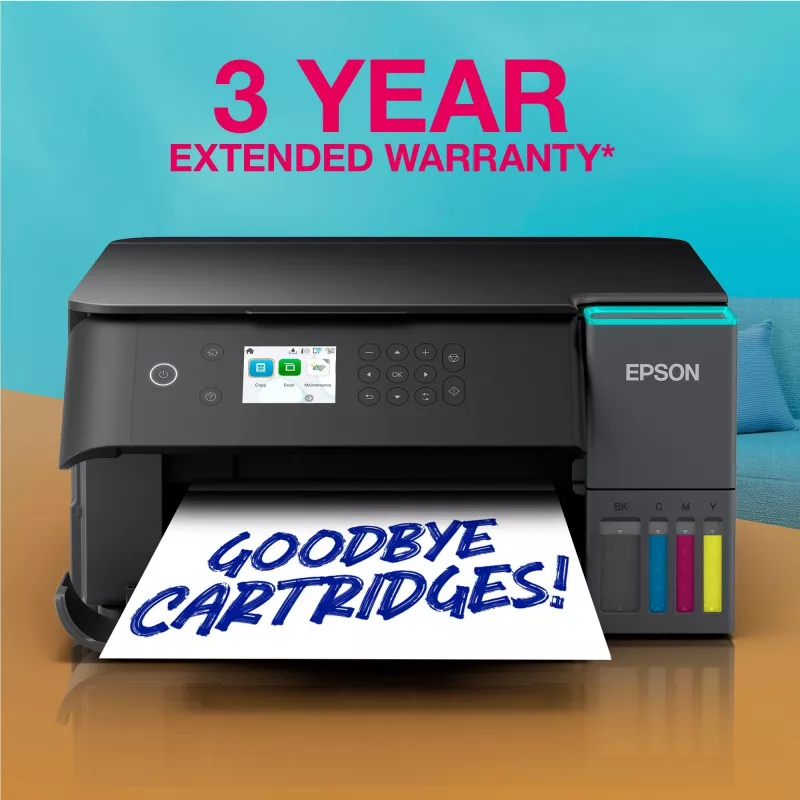 Daudzfunkciju tintes printeris Epson EcoTank L6360 — krāsains, A4, 4800x1200 DPI, 35 lpp/min, Wi‑Fi, duplekss