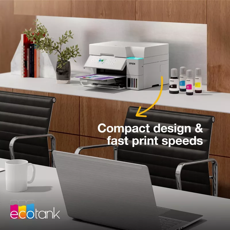 Daudzfunkciju tintes printeris Epson EcoTank L6376 — Krāsains, A4, 4800 x 1200 DPI, 35 lpp/min, Wi‑Fi, Ethernet, Duplekss