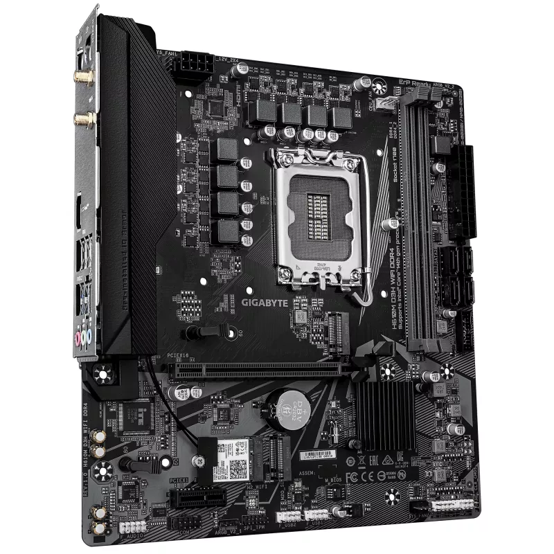 Mātesplate GIGABYTE H610M D3H WIFI, H610, LGA 1700, Micro ATX
