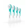 Sonicare For Kids rezerves birstīšu galviņas Philips HX6034/90 — 4 gab. iepakojums, zila/balta, nomaiņa ik pēc 3 mēnešiem