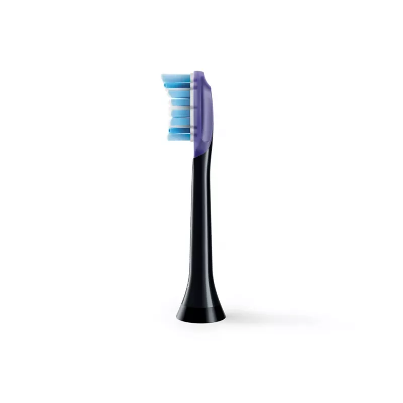 Philips Premium Gum Care HX9052/88 2 gab. birstes galviņas, 2 gab., Melna, 3 mēneši, Mīksta, 62000 kustības minūtē, Philips