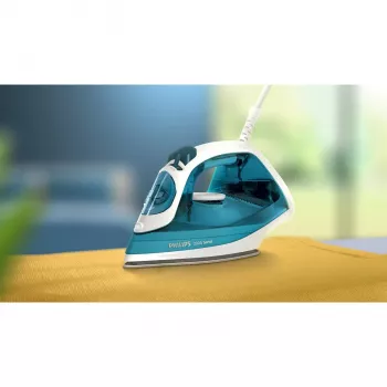 Philips 2000. sērija DST2020/90 gludeklis Tvaika gludeklis Keramikas gludināšanas virsma 2000 W Aqua krāsa
