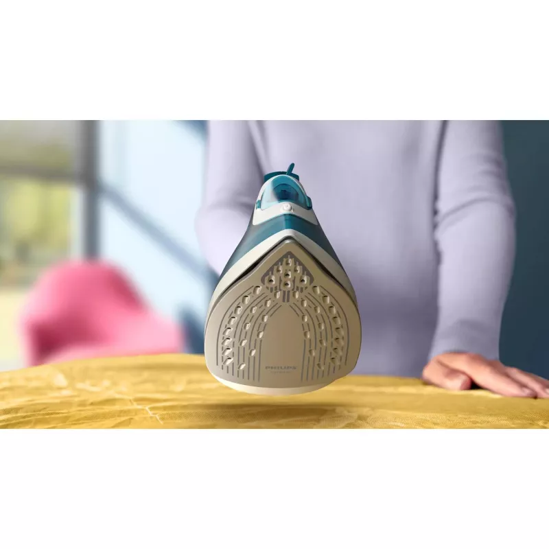 Philips 2000. sērija DST2020/90 gludeklis Tvaika gludeklis Keramikas gludināšanas virsma 2000 W Aqua krāsa