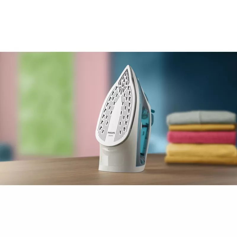 Philips 2000. sērija DST2020/90 gludeklis Tvaika gludeklis Keramikas gludināšanas virsma 2000 W Aqua krāsa
