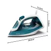 Philips 2000. sērija DST2020/90 gludeklis Tvaika gludeklis Keramikas gludināšanas virsma 2000 W Aqua krāsa