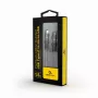 GEMBIRD Premium kokvilnas pītais USB Type-C uz micro-USB uzlādes un datu kabelis, 1.5 m - pelēks