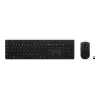 Lenovo 4X31R64316 tastatūra un pele, Office RF bezvadu + Bluetooth, QWERTY ASV angļu, pelēka