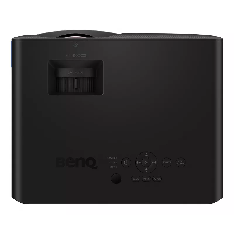 Īsa fokusa projektors BenQ LH830ST — DLP, UHD 4K (3840x2160), 4000 ANSI lūmeni, lāzers, fiksēts tālummaiņas objektīvs, 16:9, melns