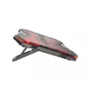GENESIS Oxid 260 klēpjdatora dzesēšanas paliktnis 43.9 cm (17.3 collas) 1010 RPM melns, sarkans