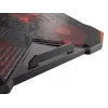 GENESIS Oxid 260 klēpjdatora dzesēšanas paliktnis 43.9 cm (17.3 collas) 1010 RPM melns, sarkans