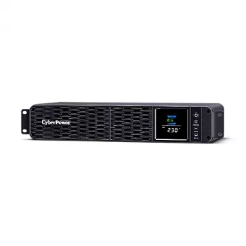 UPS Line-Interactive CYBERPOWER CP1200EIPFCRM2U 12 kVA / 720 W, 8 AC kontaktligzdas, Slēgtais svina-skābes akumulators, plaukta stiprinājums, melns