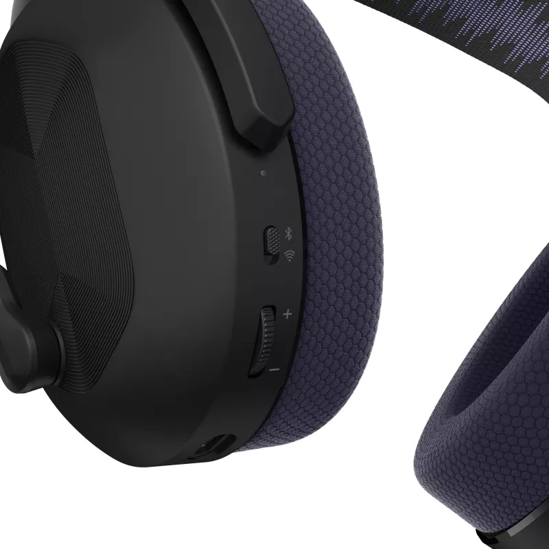 Lenovo Legion H410 austiņas bezvadu galvas lentes spēļu USB Type-C Bluetooth melnas, violetas