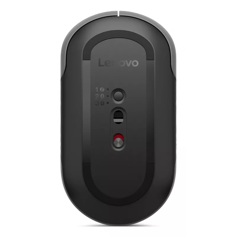 Bezvadu ambidekss pele Lenovo 700 — RF + Bluetooth, optiskā 4000 DPI, 8 pogas, pelēka