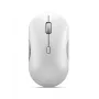 Bezvadu klusā pele Lenovo 700 Multi-Device ambidextrous optiskā 4000 DPI RF + Bluetooth 8 pogas balta