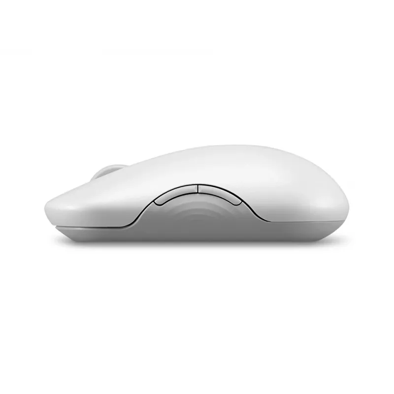 Bezvadu klusā pele Lenovo 700 Multi-Device ambidextrous optiskā 4000 DPI RF + Bluetooth 8 pogas balta