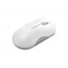 Bezvadu klusā pele Lenovo 700 Multi-Device ambidextrous optiskā 4000 DPI RF + Bluetooth 8 pogas balta