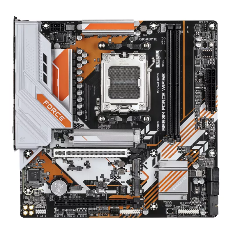 Mātesplate GIGABYTE B850M FORCE WIFI6E, AMD B850, Socket AM5, Micro ATX
