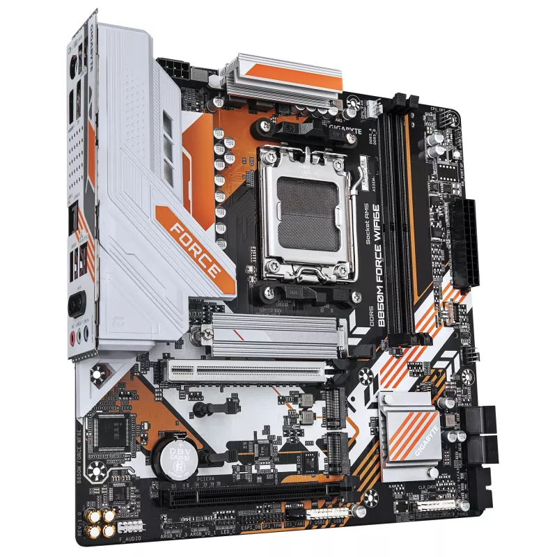 Mātesplate GIGABYTE B850M FORCE WIFI6E, AMD B850, Socket AM5, Micro ATX