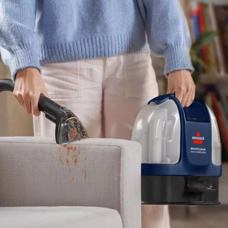 Bissell SpotClean Mini bezvadu paklāju tīrīšanas iekārta Rokas Melns, Zils