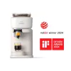 Philips Baristina Espresso automāts - Īsts espresso, vienkārši pagatavots. Pienbalts ar mango dzeltenu portafiltru (BAR300/03)