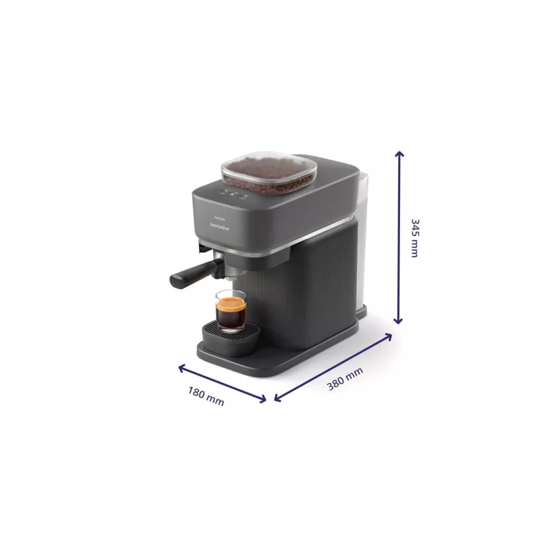 Philips BAR300/60 kafijas automāts, pusautomātiskā espresso mašīna, 1,2 L