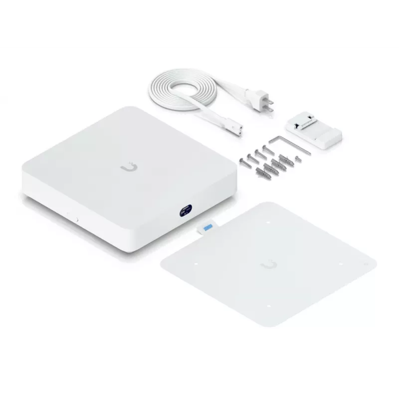 Tīkla video reģistrators UBIQUITI UNVR-Instant 3840x2160, 1,7 GHz, 6 PoE porti, 7 RJ-45, 1×3,5 collu HDD, HDMI