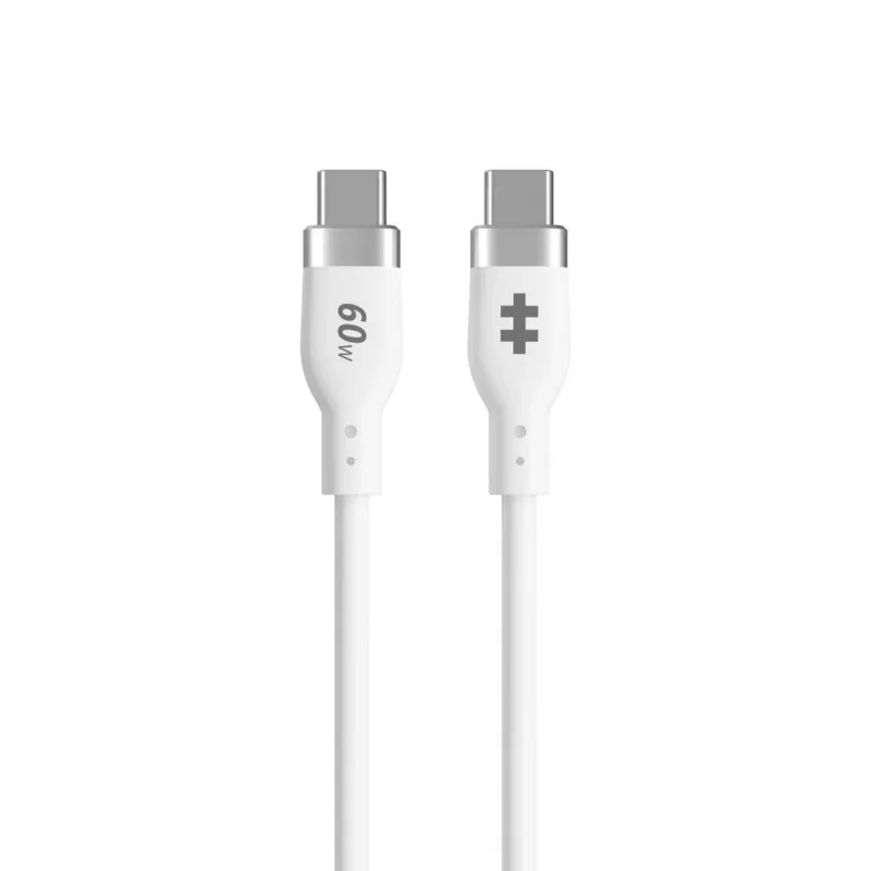 TARGUS Silicone USB-c To USB-c 60w Charging kabelis 1.5m - balta