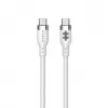 TARGUS Silicone USB-c To USB-c 60w Charging kabelis 1.5m - balta