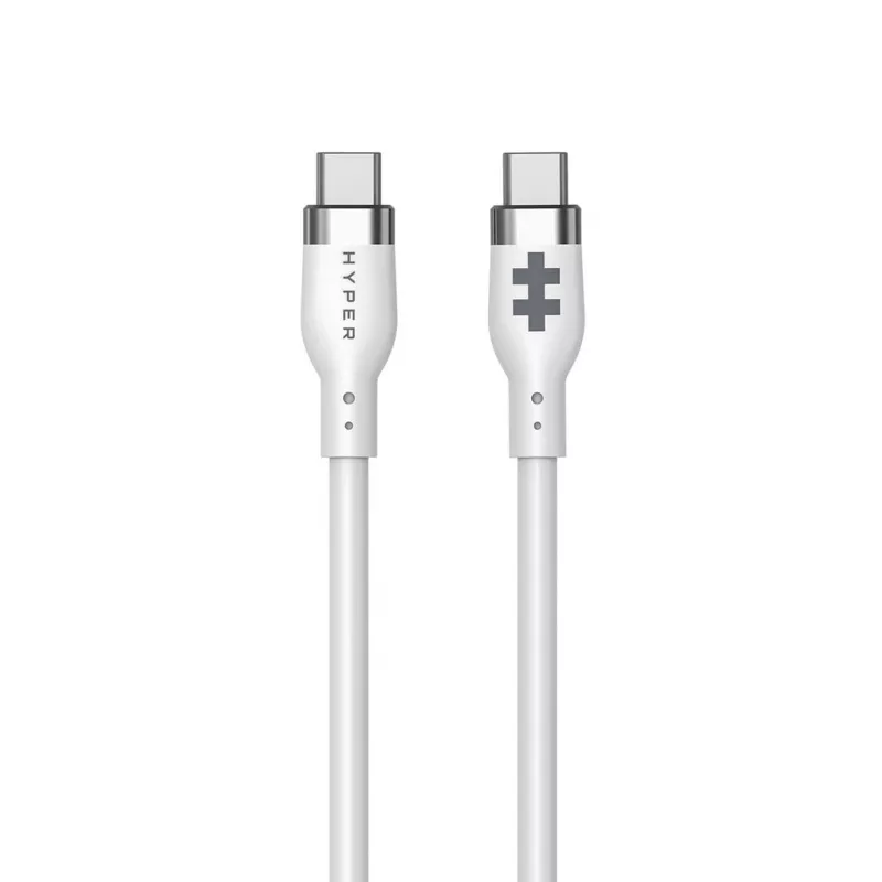 TARGUS Silicone USB-c To USB-c 60w Charging kabelis 1.5m - balta