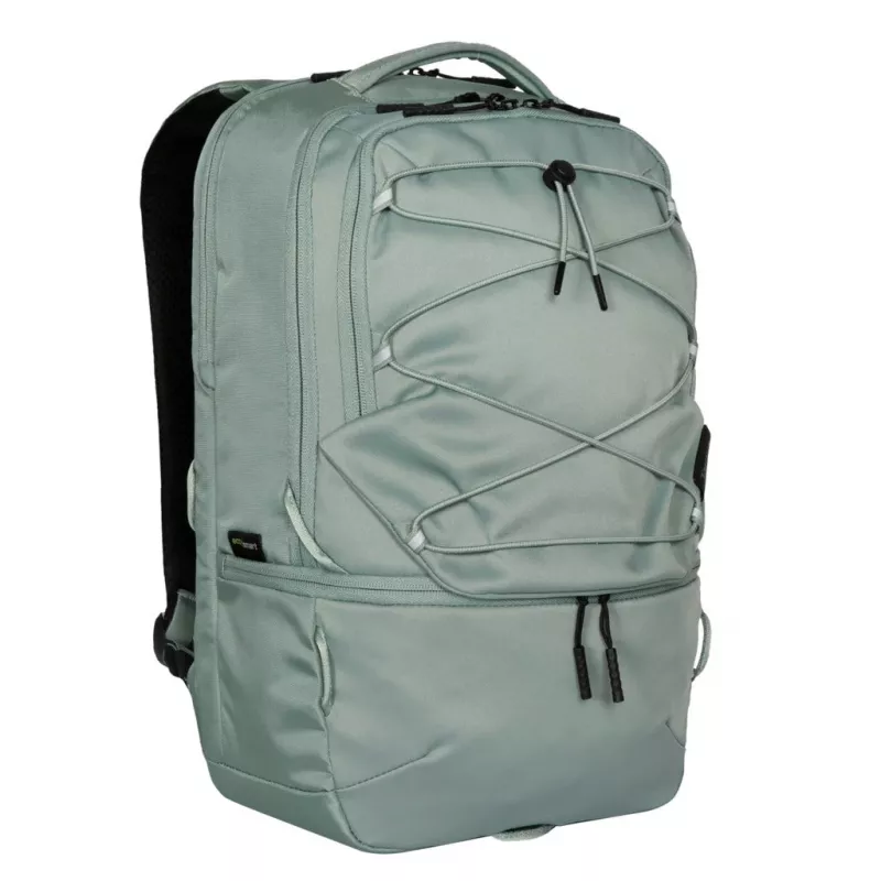 Mugursoma TARGUS Work+Play Flex Ecosmart TBB65905GL 15–16 collu klēpjdatoriem, pārstrādāts poliesters, zaļa