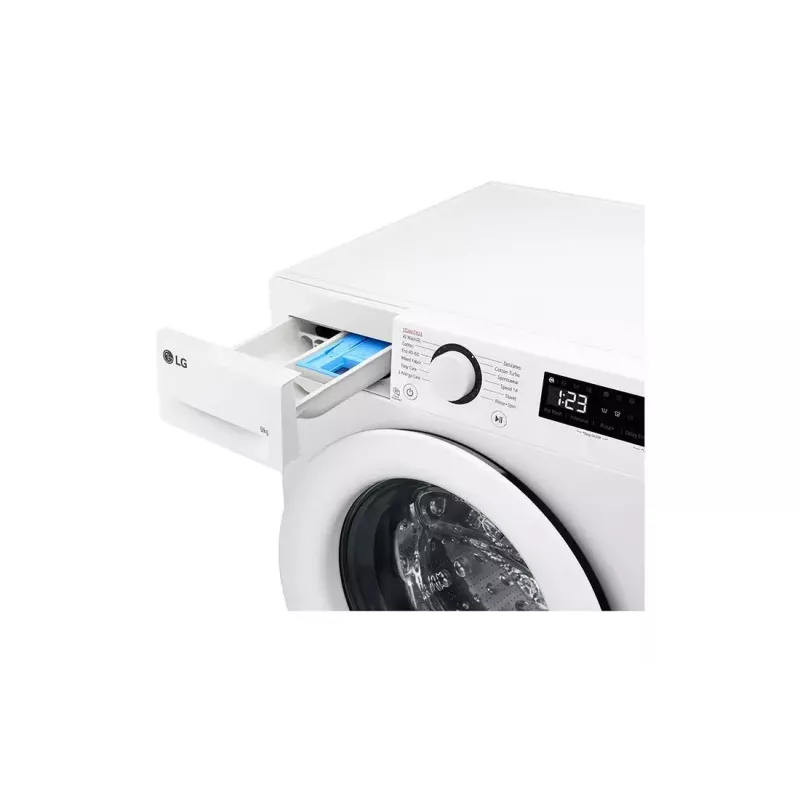 Veļas mašīna ar priekšējo ielādi LG F4WR509SWW 9 kg, 1400 apgr./min, A energoklase, balta