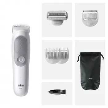 Braun Series 5 ķermeņa kopšanas ierīce/skuveklis, gaiši pelēks