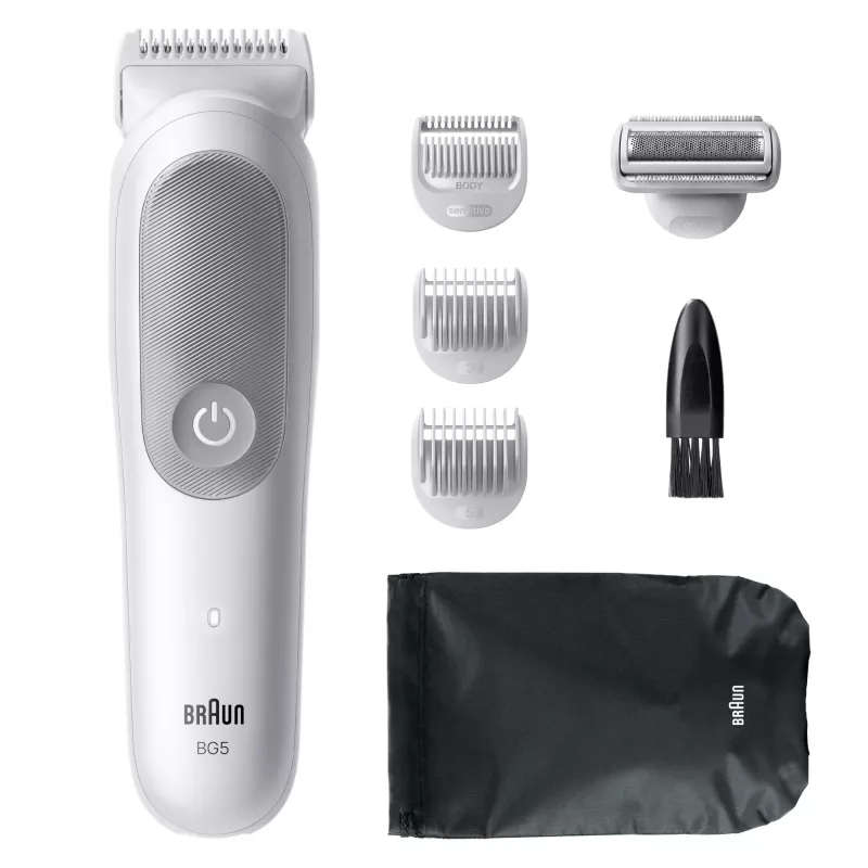 Braun Series 5 ķermeņa kopšanas ierīce/skuveklis, gaiši pelēks
