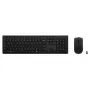 Lenovo 4X31R64357 tastatūra un pele Office RF bezvadu + Bluetooth QWERTY Nordic melna