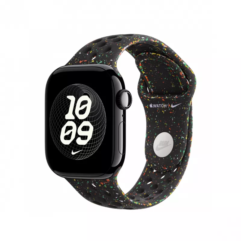 Band Apple MGAE4ZM/A viedierīču piederumi Melns Aluminium Fluoroelastomer