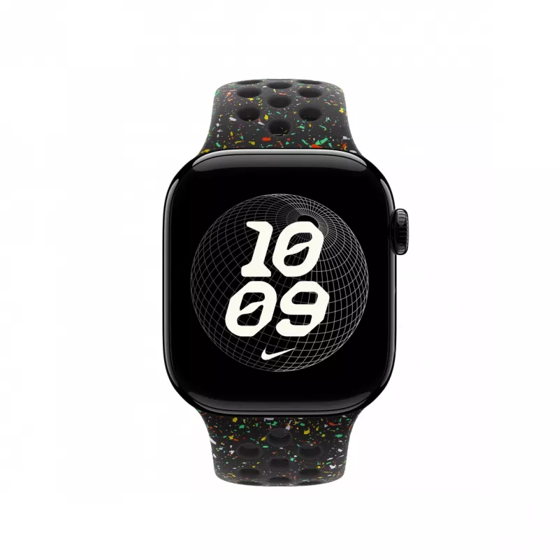 Band Apple MGAE4ZM/A viedierīču piederumi Melns Aluminium Fluoroelastomer