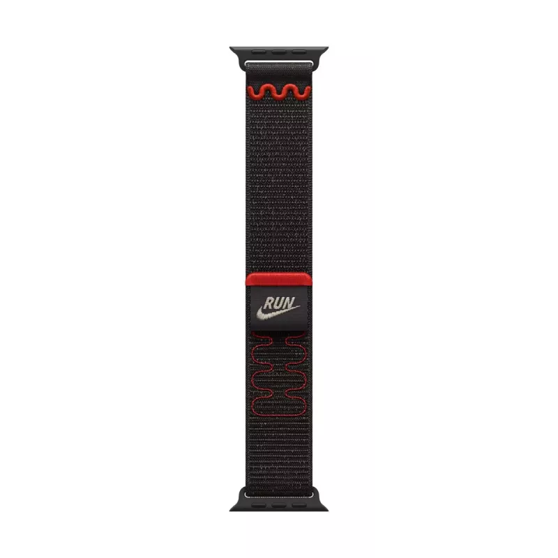 Band Apple 42mm Midnight Melns Nike Sport Loop Melns