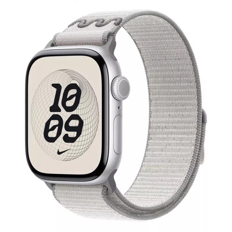 Siksna Apple 42mm Veiled pelēka Nike Sport Loop Pelēka 130-190 mm
