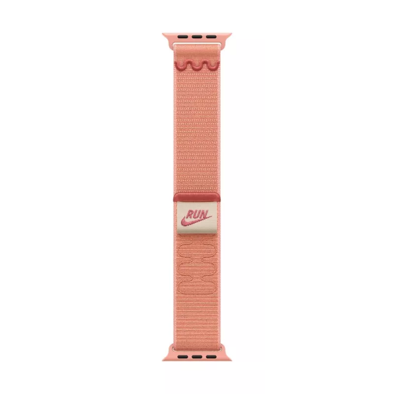 APPLE 46 mm Alpenglow Pink Nike Sport Loop aproce