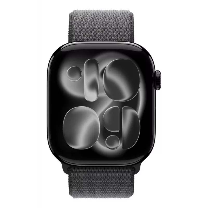 APPLE 46 mm tumši pelēka Sport Loop