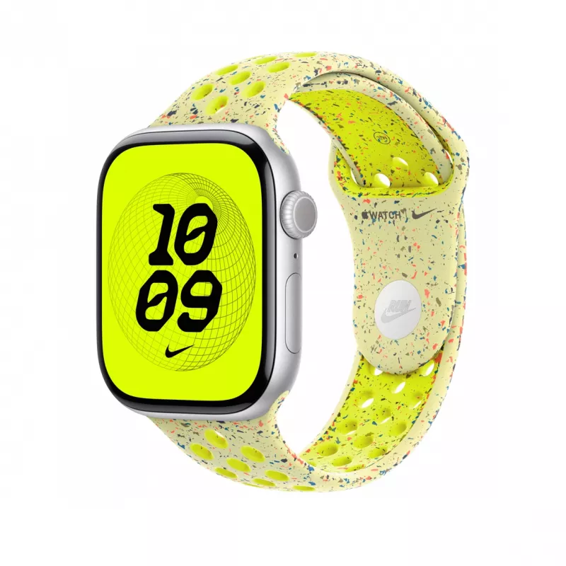 Siksniņa Apple MGC14ZM/A dzeltena alumīnija fluoroelastomērs viedpulkstenim