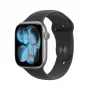 Viedpulkstenis Apple Watch Series 11 GPS 46mm Space Grey Aluminium Black Sport Band M/L