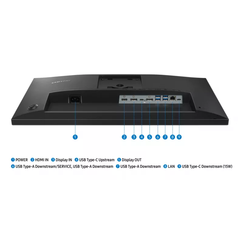 Samsung S24F434UAU datora monitors 61 cm (24 collas) 1920 x 1080 pikseļi Full HD LCD Melns