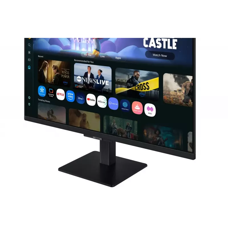 Samsung M5 M50F datora monitors 68,6 cm (27 colli) 1920 x 1080 pikseļi Full HD LCD Melns